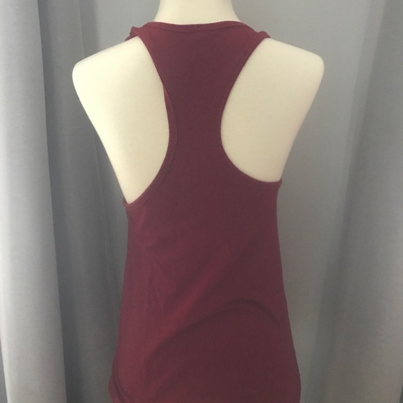 Bride tank top burgundy - Picture 3 of 3